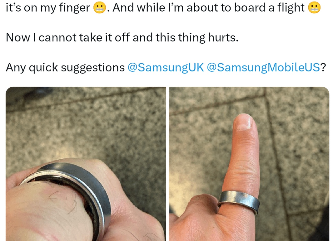 Умное кольцо Samsung могут представить вместе с Galaxy S24