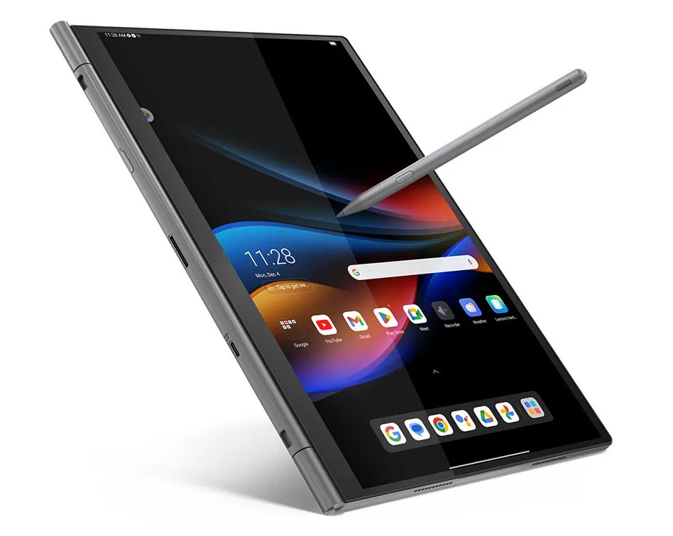 Lenovo показала планшет-трансформер на Android: он превращается в Windows-ноутбук