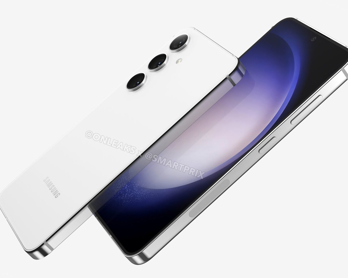 Компактный флагман Galaxy S24 впервые показали на рендерах