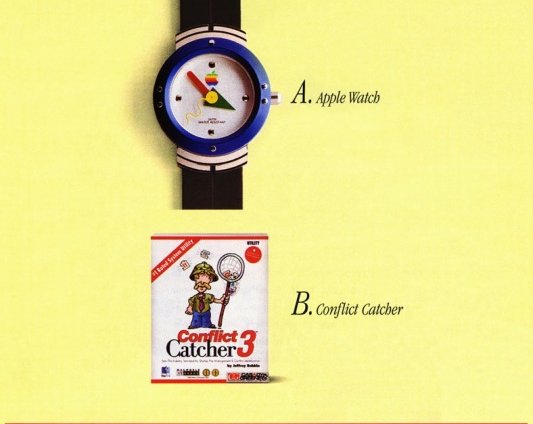 Покупайте настоящие Apple Watch образца 1995 года