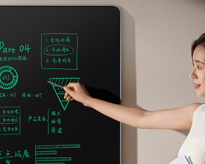 Xiaomi выпустила цифровую доску для записей — она заменит меловую