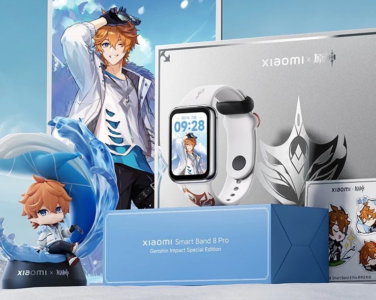 Xiaomi выпустила подарочный набор с браслетом Smart Band 8 Pro в стиле игры Genshin Impact