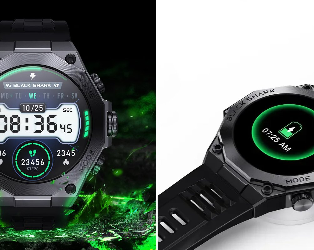 Представлены умные часы Black Shark S1 Pro с поддержкой ChatGPT