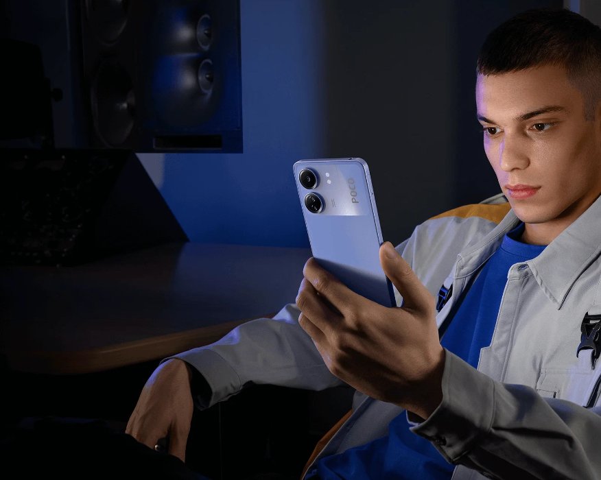 Представлен бюджетный смартфон Poco C65 с экраном 90 Гц и большим аккумулятором